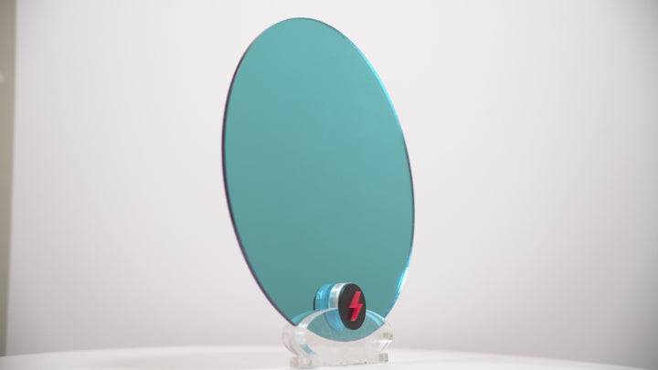 Baby Blue Mirror Acrylic — Product video