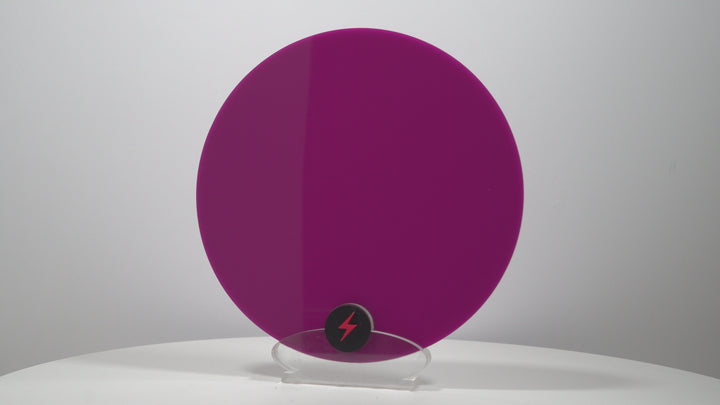 Rich Purple Solid Acrylic — Product video