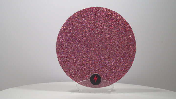 Holographic Rose Standard Glitter Acrylic — Product video