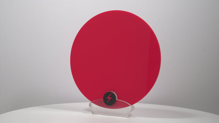 Ruby Red Solid Acrylic — Product video