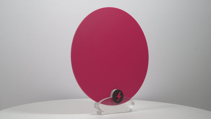Hot Pink Solid Acrylic — Product video