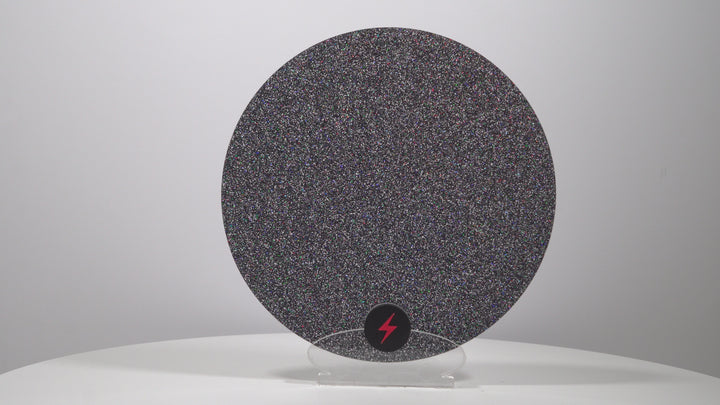 Holographic Black Standard Glitter Acrylic — Product video
