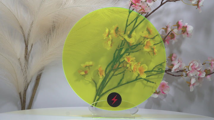 Fluro Yellow Transparent Acrylic — Product video