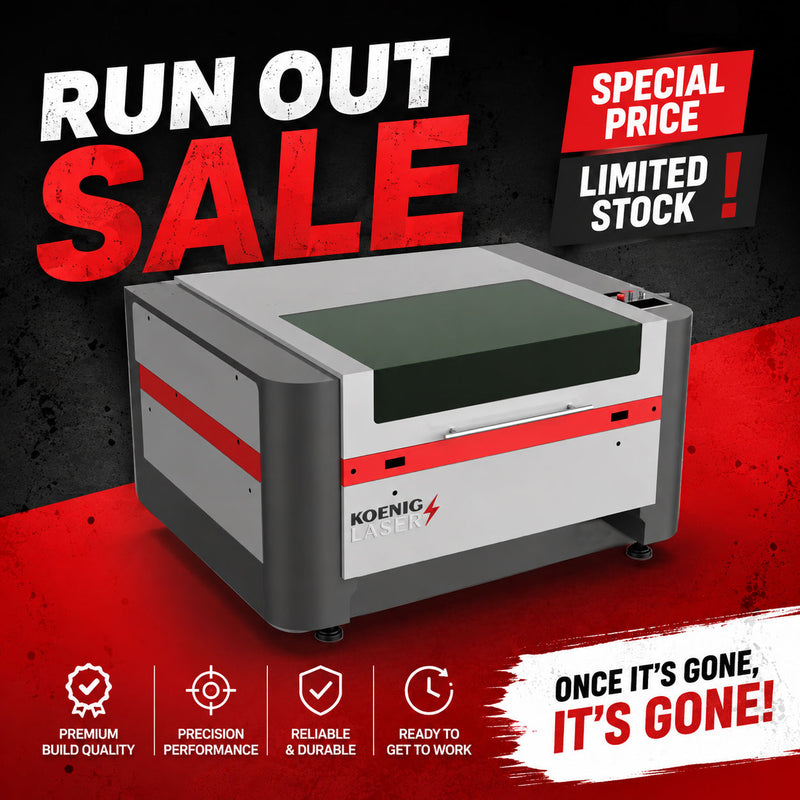 (130x130cm) - CO2 Laser Cutter and Engraver - 150W - ON SALE!